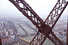 descending the eiffel tower